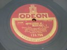 GABRIEL PIERNE impressions de music-hall  / ODEON 78 rpm