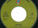 THREE DEGREES - CONTACT - WARNER BROTHERS  - 60's