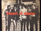 Rolling Stones: Heart of stone / What a shame. EX+ Danish issue