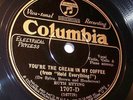 Store-Stock Viva-Tonal Columbia 1707-D Ruth Etting-You're The Cream In My Coffee