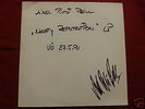 Axel Rudi Pell - Nasty Reputation - 1991 TEST PROMO PRESS Vinyl LP - SIGNED