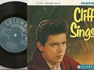 CLIFF RICHARD & THE SHADOWS CLIFF SINGS NO. 2 EP 45+PS 1960 MONO PSYCHOBILLY R&R