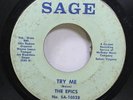Hear  Northern Soul Rare Virginia Unknown 45 The Epics - Try Me / Hold On, I'M