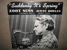 ZOOT SIMS Suddenly It's Spring SEALED New Vinyl LP Jimmy Rowles George Mraz Cut