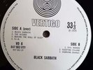 Black Sabbath LP Same UK Vertigo swirl Press ++++++++