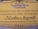 DGG 139 349 ST33 SLPM large tulips  MARTHA ARGERICH BerlinerABBADO EXC+ NM