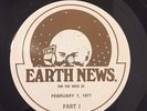 Earth News Radio Vinyl Record 2/7/1977 Disney Ward Kimball Interview Clairol Ads