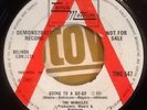 THE MIRACLES - Going To a Go-go. UK Tamla Demo 45'. 1965 TMG 547 Motown