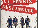 LP ART COVER BY SPACE INVADER LA SOURIS DEGLINGUEE / SUR LES TOITS DU PALACE