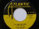 RUTH BROWN 45 If I Had Any Sense / Hello Little Boy ATLANTIC r&b C2719