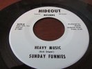SUNDAY FUNNIES  RARE DETROIT GARAGE HIDEOUT LBL HEAVY MUSIC B/W PATH OF FREEDOM