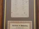 LUBBOCK HIGH SCHOOL HAND WRITTEN WORK BY BUDDY HOLLY from 1953.
