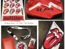 Rolling Stones NO FILTER vip package GIMME SHELTER borsone BAG poster KEYCHAIN