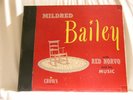 MILDRED BAILEY with RED NORVO Ellis Larkins J.C. Heard Crown 4 x 10