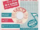 Doo Wop 45 With FIRE FURY Company Label Sleeve -  RAINBOWS - Mary Lee / Evening