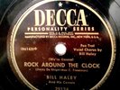 78 RPM Decca Record # 29124 Bill Haley and His Comets Rock Around the Clock 1954