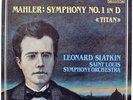 Mahler: Symphony 1 Titan Leonard Slatkin Telarc Stereo LP DG-10066