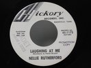 Nellie Rutherford 45 LAUGHING AT ME / TURN ME ON, Hickory  VG/VG-