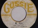 SIMPLICITY PEOPLE - KG'S - GUSSIE ( ROOTS INST 7 ) NO NO NO