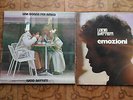 2 LP 33 giri di Lucio Battisti: Emozioni e Una donna per amico