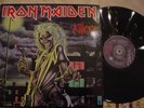 IRON MAIDEN  killers, nm- lp on HARVEST, 1981