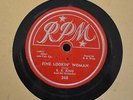 EARLY BB KING 78 RPM 348 Fine Lookin Woman and She Don’t Move Me No More