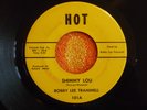BOBBY LEE TRAMMELL Shimmy Lou 45 rpm HOT 1966 Yellow Labels GARAGE FRAT ROCK