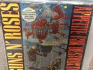 GUNS N' ROSES VINYL APPETITE FOR DESTRUCTION.EX/EX.ORIGINAL COVER & STICKER
