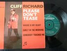 EP   CLIFF  RICHARD  SEGK 1065  DANEMARK  DE  1960  VG++ / VG+  RARE