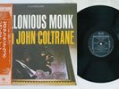 THELONIOUS MONK WITH JOHN COLTRANE SAME RIVERSIDE SMJ-6149 Japan OBI Mono LP