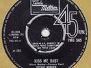 60s Motown Soul STEVIE WONDER kiss me baby Rare 1965 UK 7