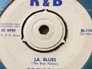 The Blue Flames.J.A.Blues.7”1963.original R&B.Label.mega Rare.45rpm.mod Beat