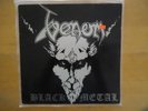 Venom-Black Metal-Mispress-Has side A of Welcome to Hell-Brown vinyl-Slayer