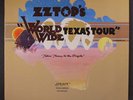 ZZ TOP: Worldwide Texas Tour LP (promo tobc, corner ding, sm cover stain)