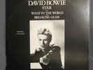 DAVID BOWIE -WHITE VINYL PROMO RECORD 12