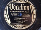 Vocalion 03232 Hokum Boys KEEP YOUR MND ON IT Blues 78 rpm V+ WELDON, BIG BILL