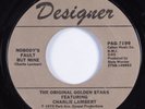 Funk Gospel 45 ORIGINAL GOLDEN STARS Nobody's Fault But Mine DESIGNER HEAR