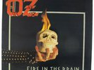 Oz - Fire In The Brain LP - Combat VG++