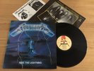 METALLICA..RIDE THE LIGHTNING...RARE UK ISSUE ALBUM MFN 27