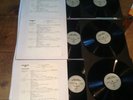 The Beatles Westwood One Rock N Roll Never Forgets 6 Disc Acetates Cue Sheets NM