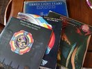 6 ELO LP`s THREE LIGHT YEARS BOXSET OUT OF THE BLUE DISCOVERY NEW WORLD RECORD