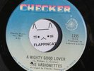 NORTHERN SOUL CLASSIC A Mighty Good Lover (VASHONETTES) on Checker [HEAR] VG+
