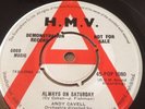 Andy Cavell (1962 DEMO Always On A Saturday R.G.M Sound)