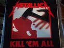 Metallica Kill Em All 1983 Elektra Lp Vinyl Original Excellent