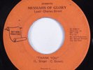 Soul Gospel 45 MESSIAHS OF GLORY Thank You SKYHERO PRODUCTIOS HEAR