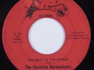 Soul Funk Gospel 45 CHRISTIAN HARMONIZERS Troubles Of The World HUMMINGBIRD HEAR