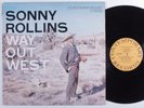 SONNY ROLLINS Way Out West CONTEMPORARY LP mono