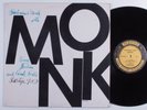 THELONIOUS MONK Self Titled PRESTIGE LP mono west 50th