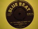 UK BLUE BEAT BB 110-DERRICK MORGAN AND PATSY-ARE YOU GOING TO MARRY ME-NR EX