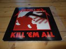 METALLICA Kill Em All LP 1st Pressing 83 BANZAI Megaforce Records BRC 1901 RARE